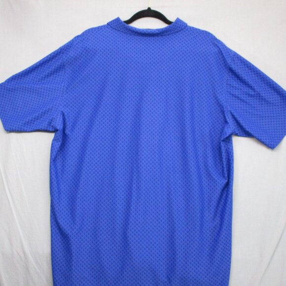 Peter Millar Crown Summer Comfort Polo T-Shirt Skull Design Blue Men Size | XL - Picture 9 of 10